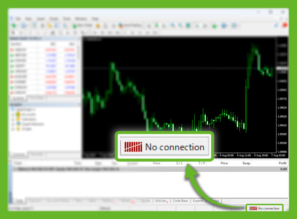 رفع خطای No Connection یا عدم اتصال